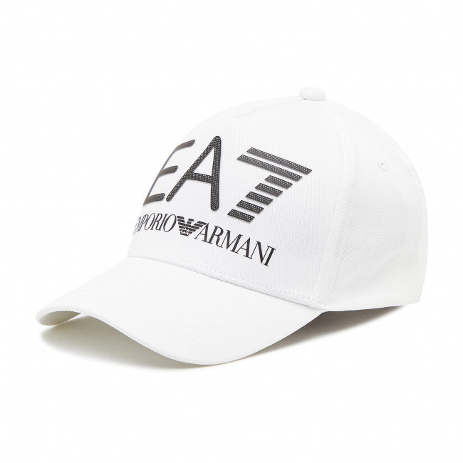 EA7 Emporio Armani Visibility Man s Baseball Cap White Phases