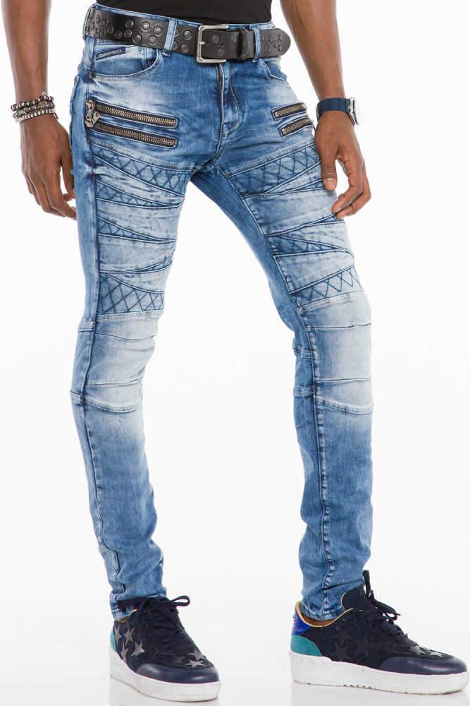 Cipo Baxx Jean CD505 Blue Phases Men s Fashion