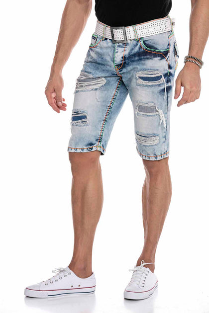 Cipo Baxx Jeans Denim Shorts and T Shirts That Are Different