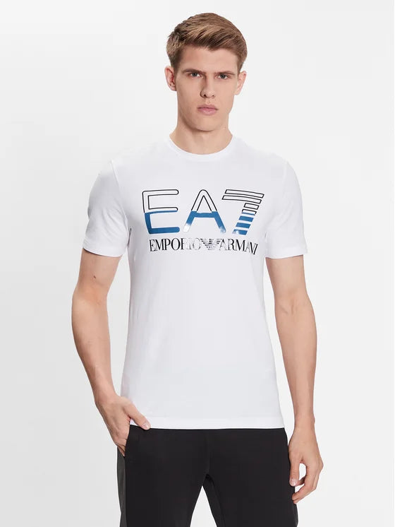 EA7 Emporio Armani Big Logo T-Shirt-White – Phases Men's Fashion