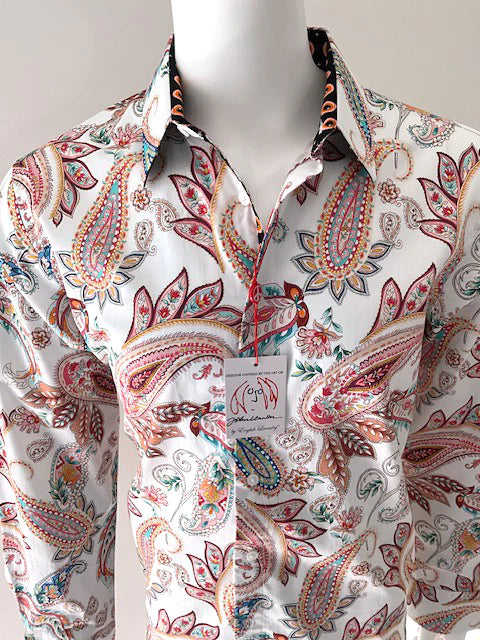 Men’s shops John Lennon English Laundry Paisley Shirt