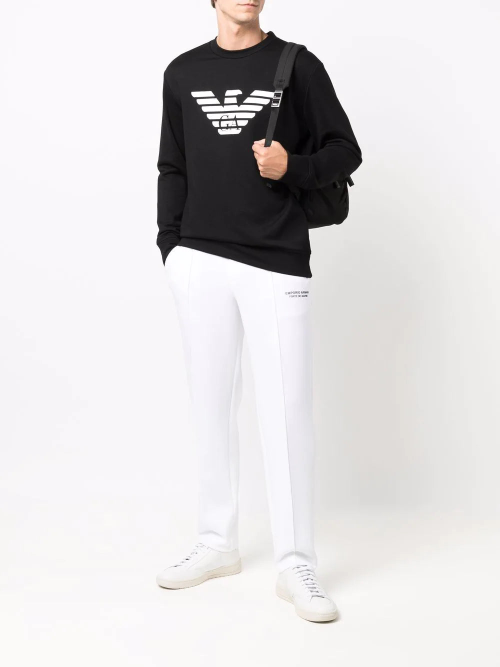 Armani eagle sweatshirt best sale