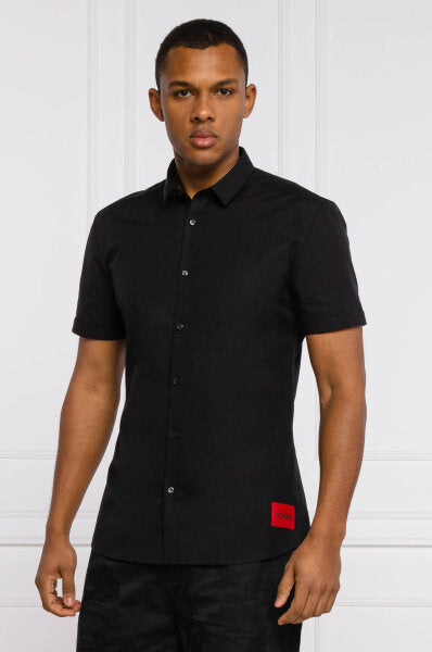 Hugo Boss Hugo Short Sleeve Shirt Black