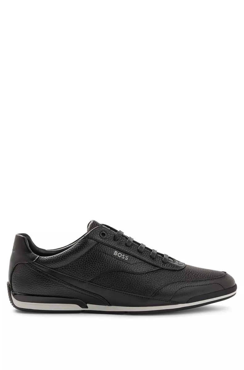 Hugo Boss Low-Top Trainer-Black – Phases Men's Fashion